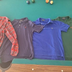 Four boys Polo shirts
